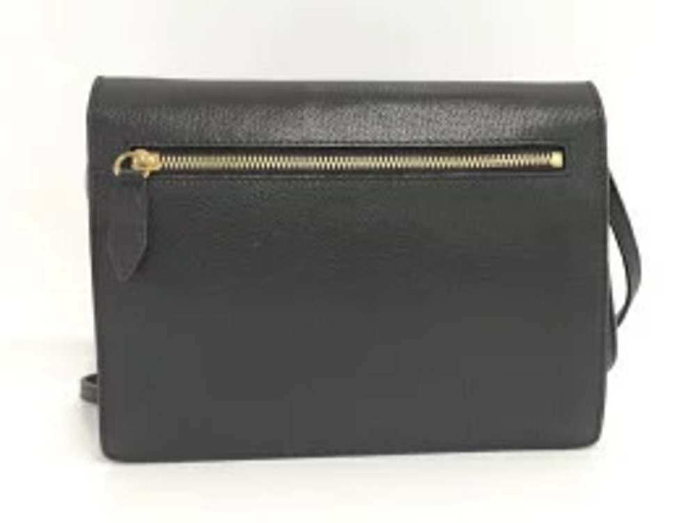 Burberry Canvas Shoulder Black Brown Check Leather House Bag